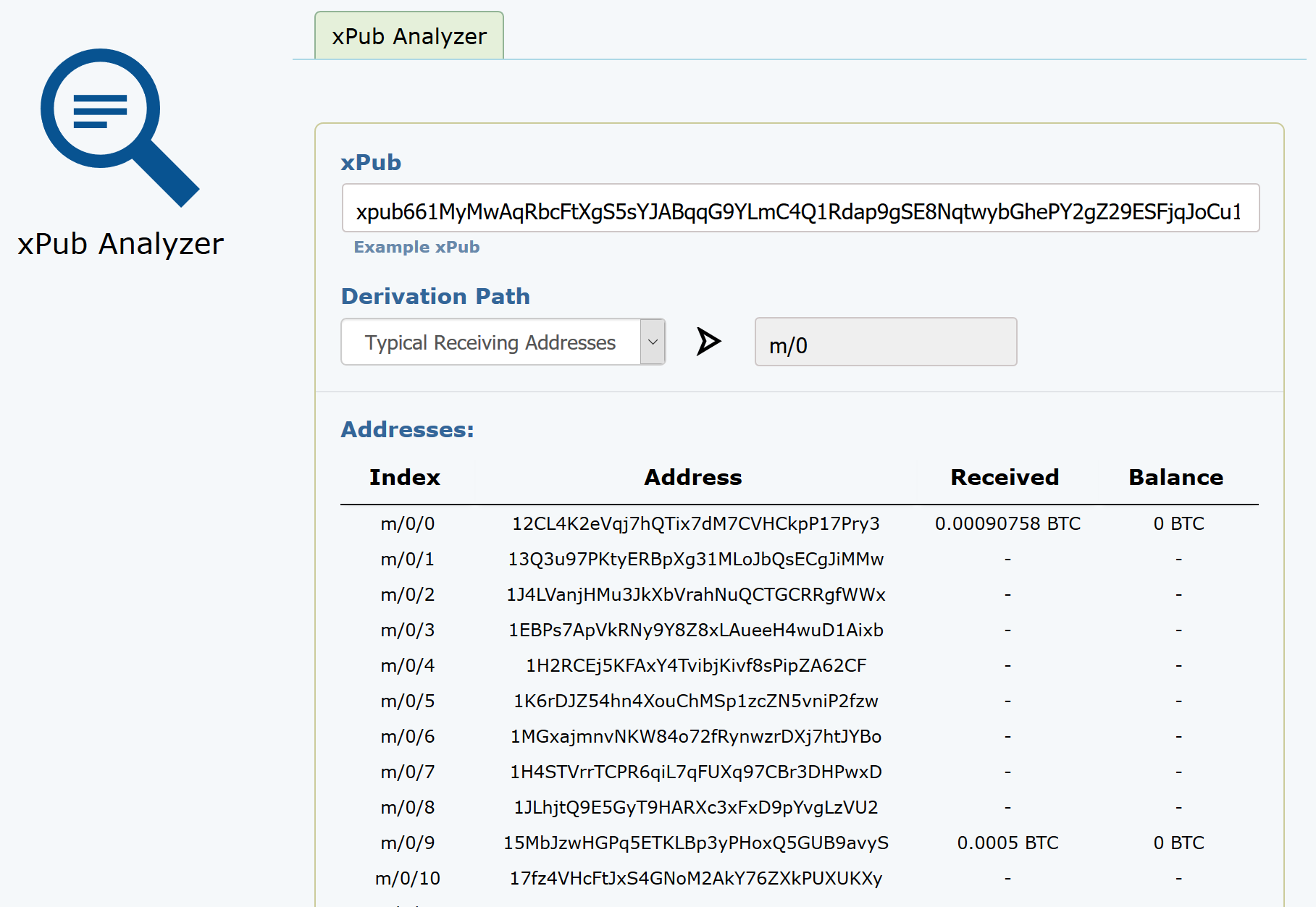 Is there a Bitcoin Cash explorer that supports Xpub addresses?