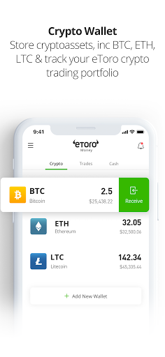 How do I receive cryptocurrencies from another wallet to my eToro Money crypto wallet? | eToro Help