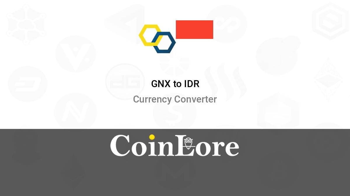 Genaro Network price now, Live GNX price, marketcap, chart, and info | CoinCarp