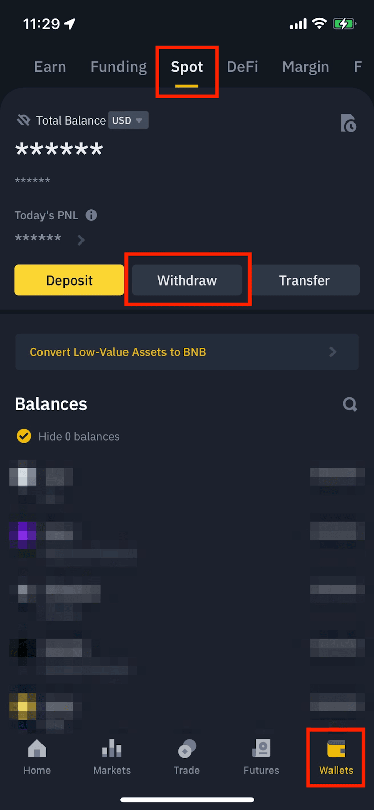 How to use Binance to affordably withdraw to local currency - GrabrFi Help Center