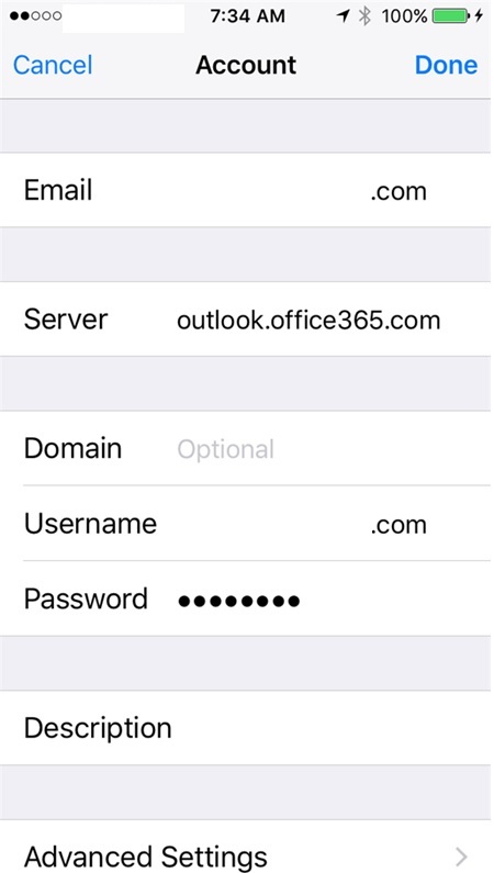 Set up an Outlook account on the iOS Mail app - Microsoft Support