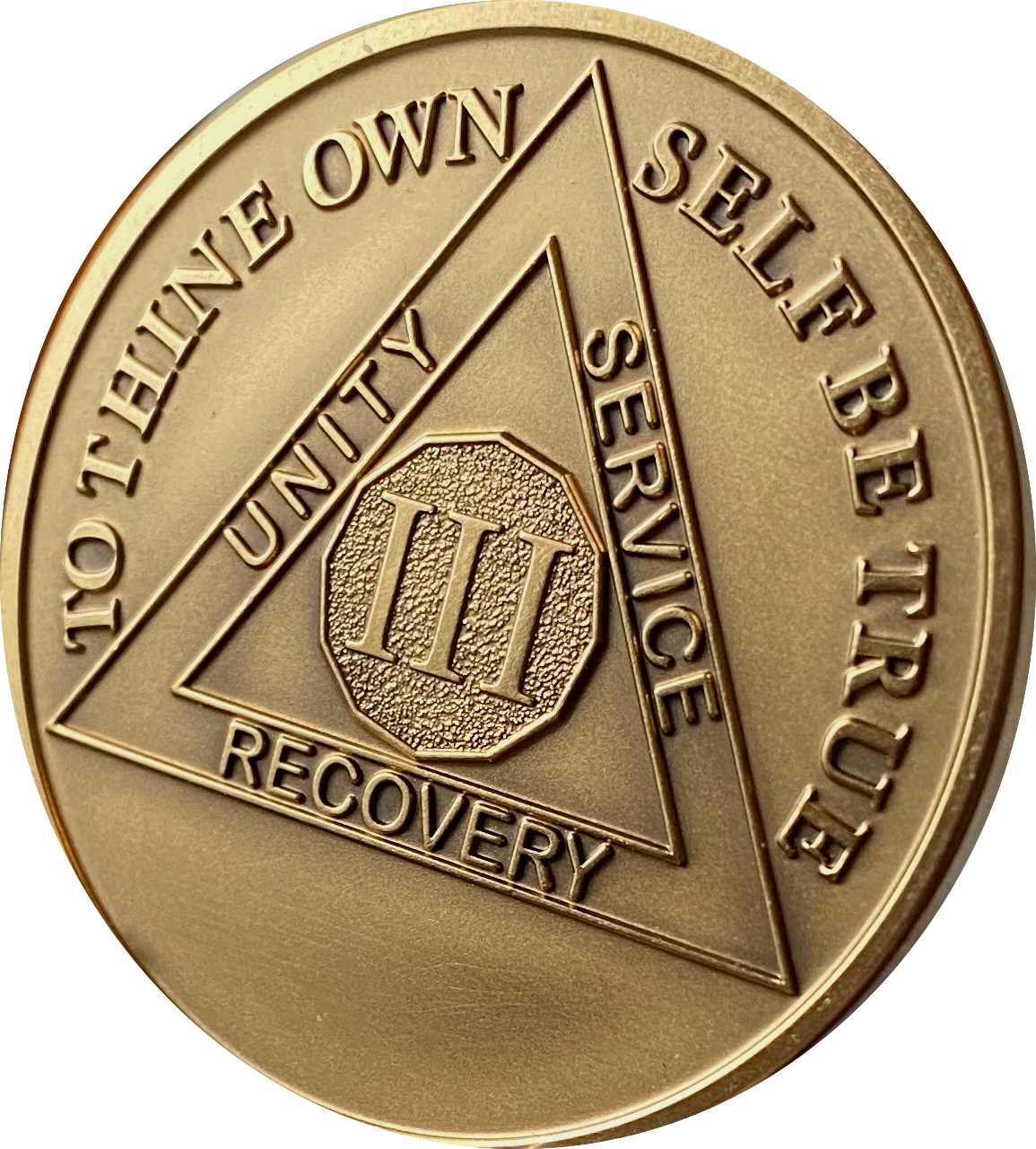 3 Year AA Sobriety Coin Gold Plated Flames Recovery Medallion Chip - Yahoo Shopping