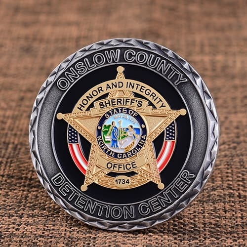 Challenge Coin with Ohio Sheriff Emblem