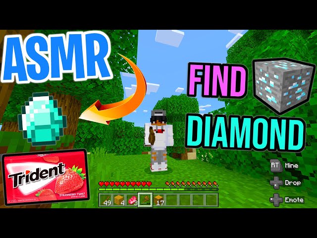 ASMR | Mining for DIAMONDS 💎 | Minecraft Ep. 8