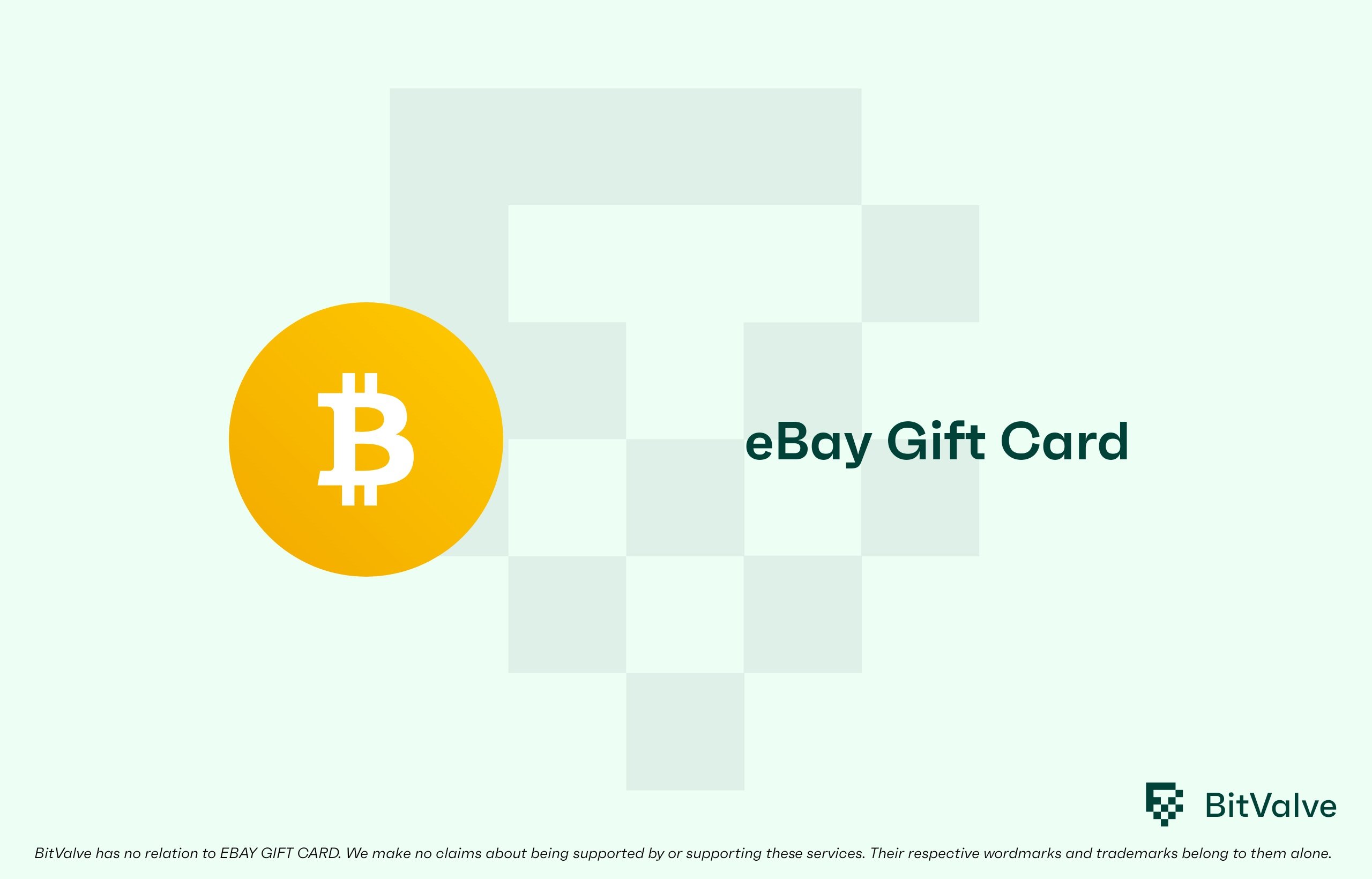 Sell Bitcoin with eBay Gift Card