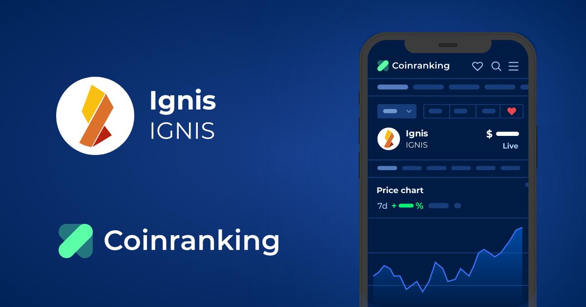 Ignis Price | IGNIS Price Today, Live Chart, USD converter, Market Capitalization | bymobile.ru