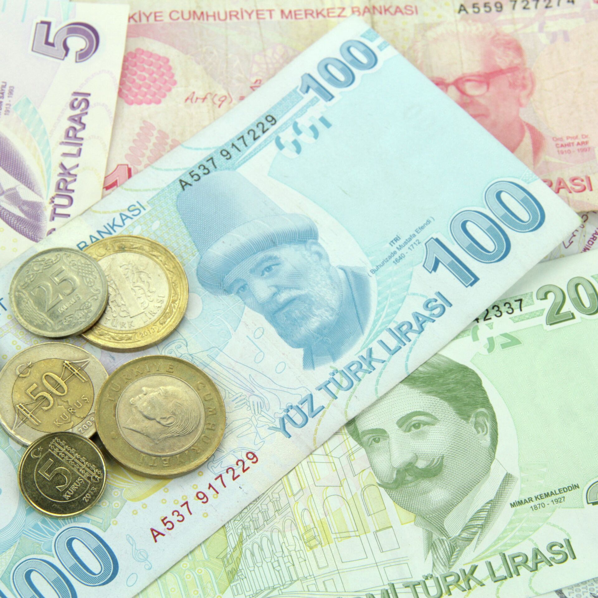 1 USD to TRY - US Dollars to Turkish Lire Exchange Rate