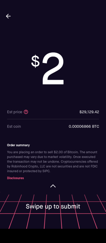 Crypto transfers | Robinhood