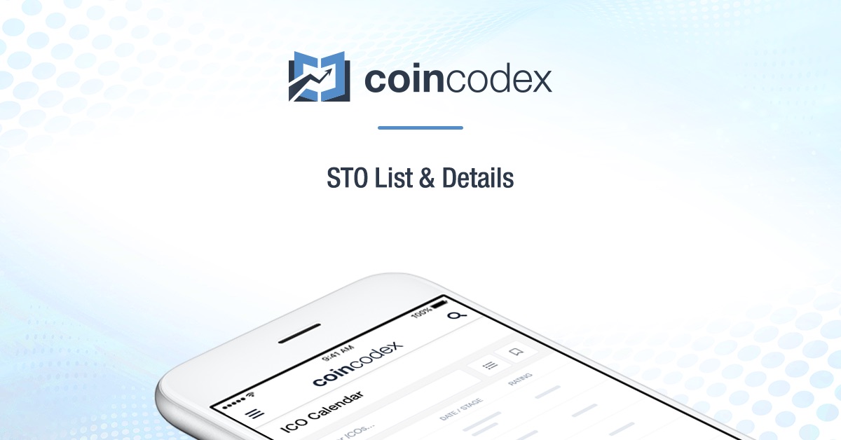 Security Token Listing- Upcoming STO List | STOs Crypto News