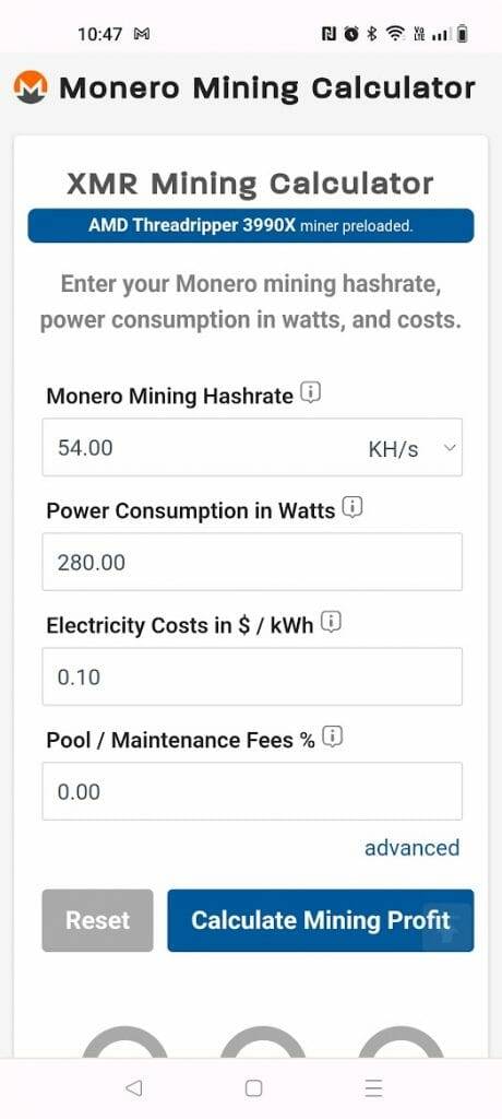 Profitability Calculator | NiceHash