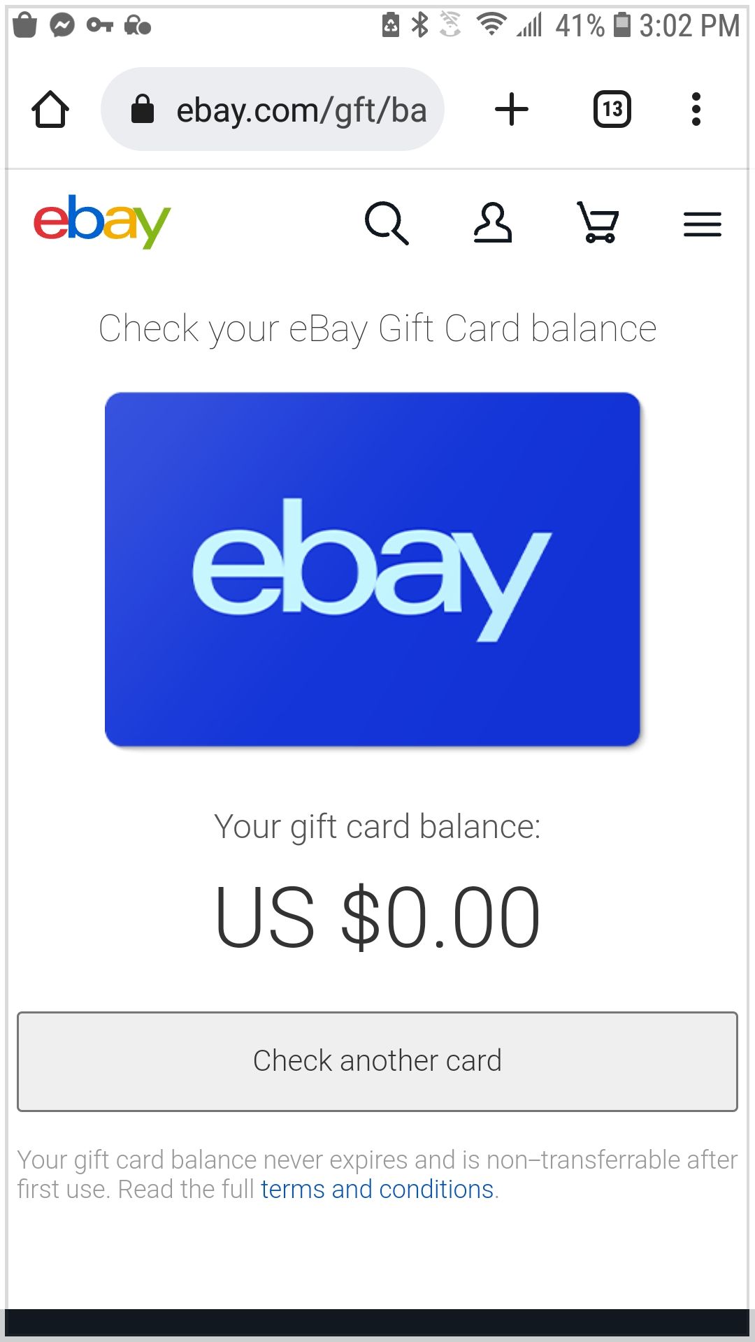 How To Check Ebay Gift Card Balance - Nosh