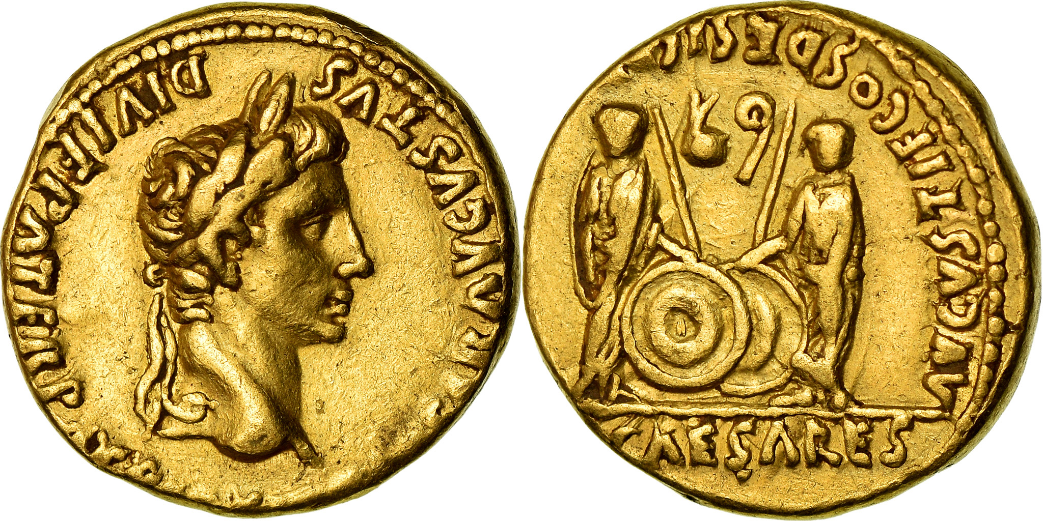 Gallery For > Augustus Caesar Coin | Monedas de oro, Moneda romana, Monedas