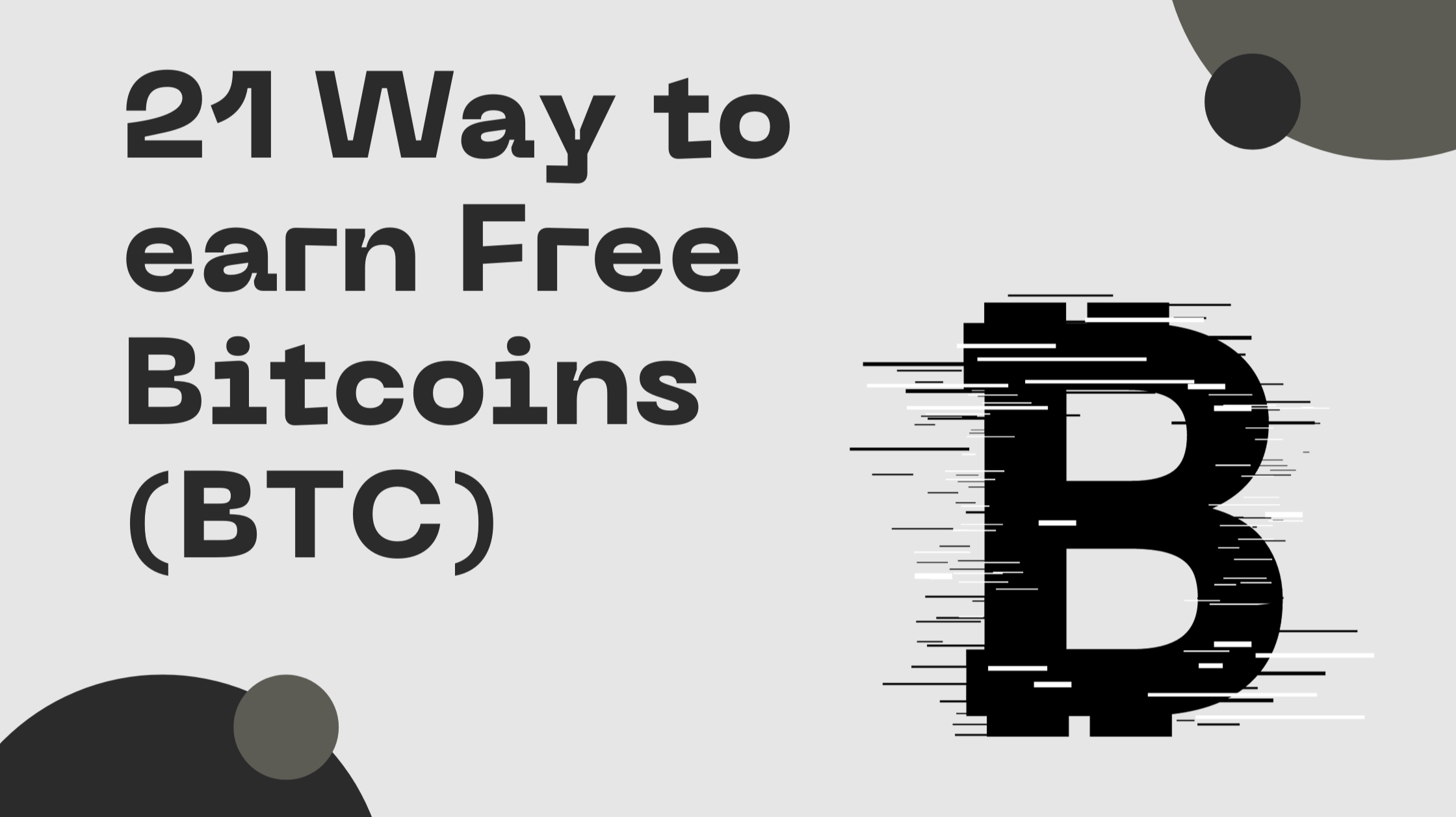 6 Ways to Get Your Hands on Free Bitcoin Today - Swagbucks Articles