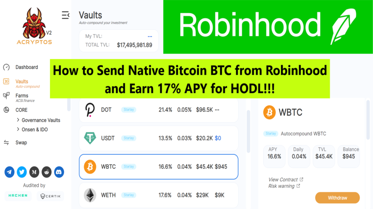 Robinhood Transfer Crypto: How To Transfer Bitcoin From Robinhood - bymobile.ru