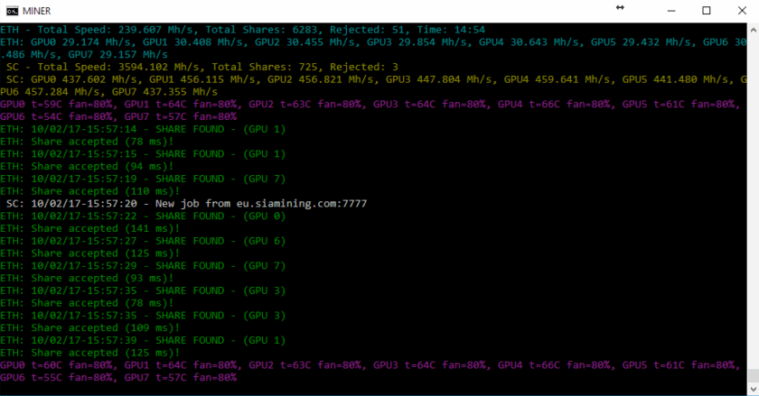 Running multiple Claymore miner instances with different wallets and GPUs - bymobile.ru