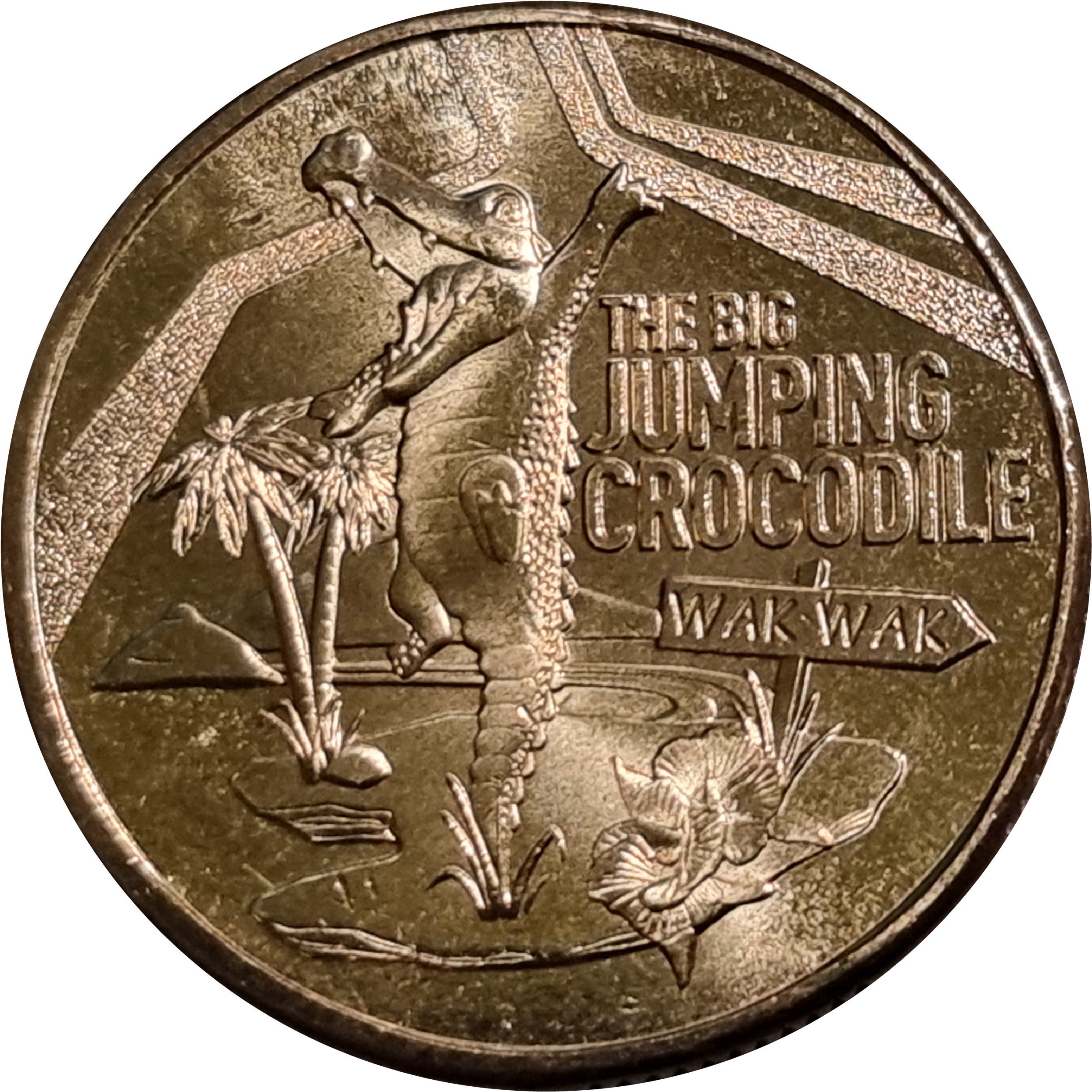 1 dollar - Big Jumping Crocodile, Australia - Coin value - bymobile.ru