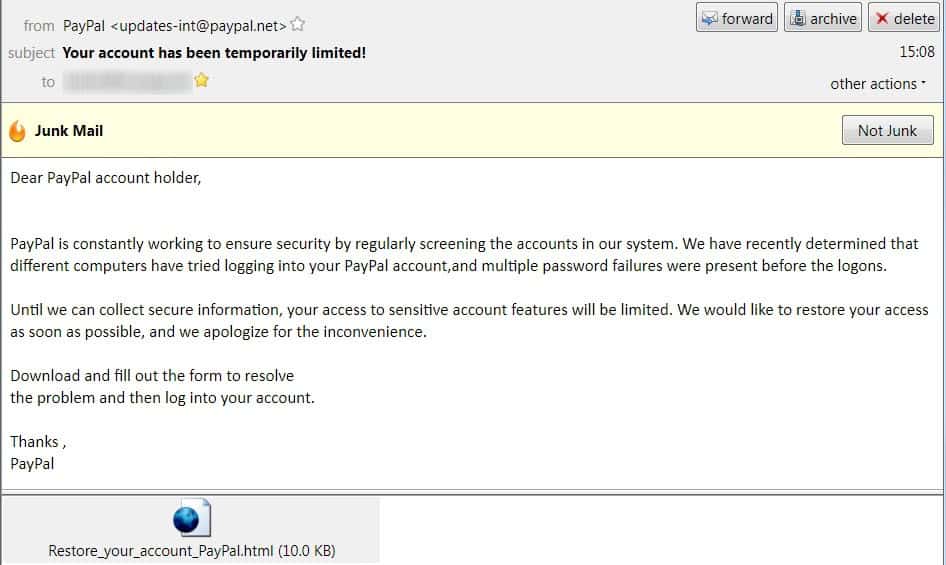 20 Ways to Identify & Prevent PayPal Scam Emails