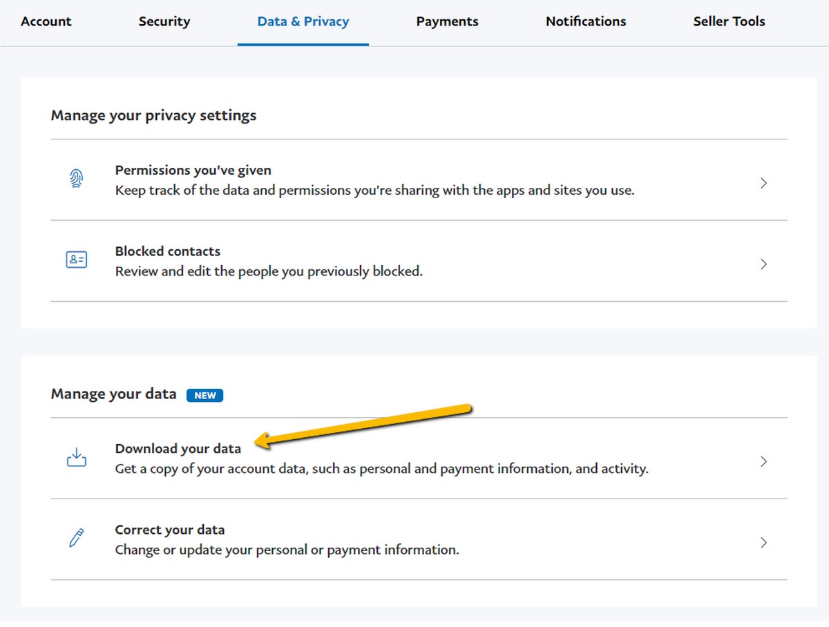 How do I submit a data erasure request? | PayPal US