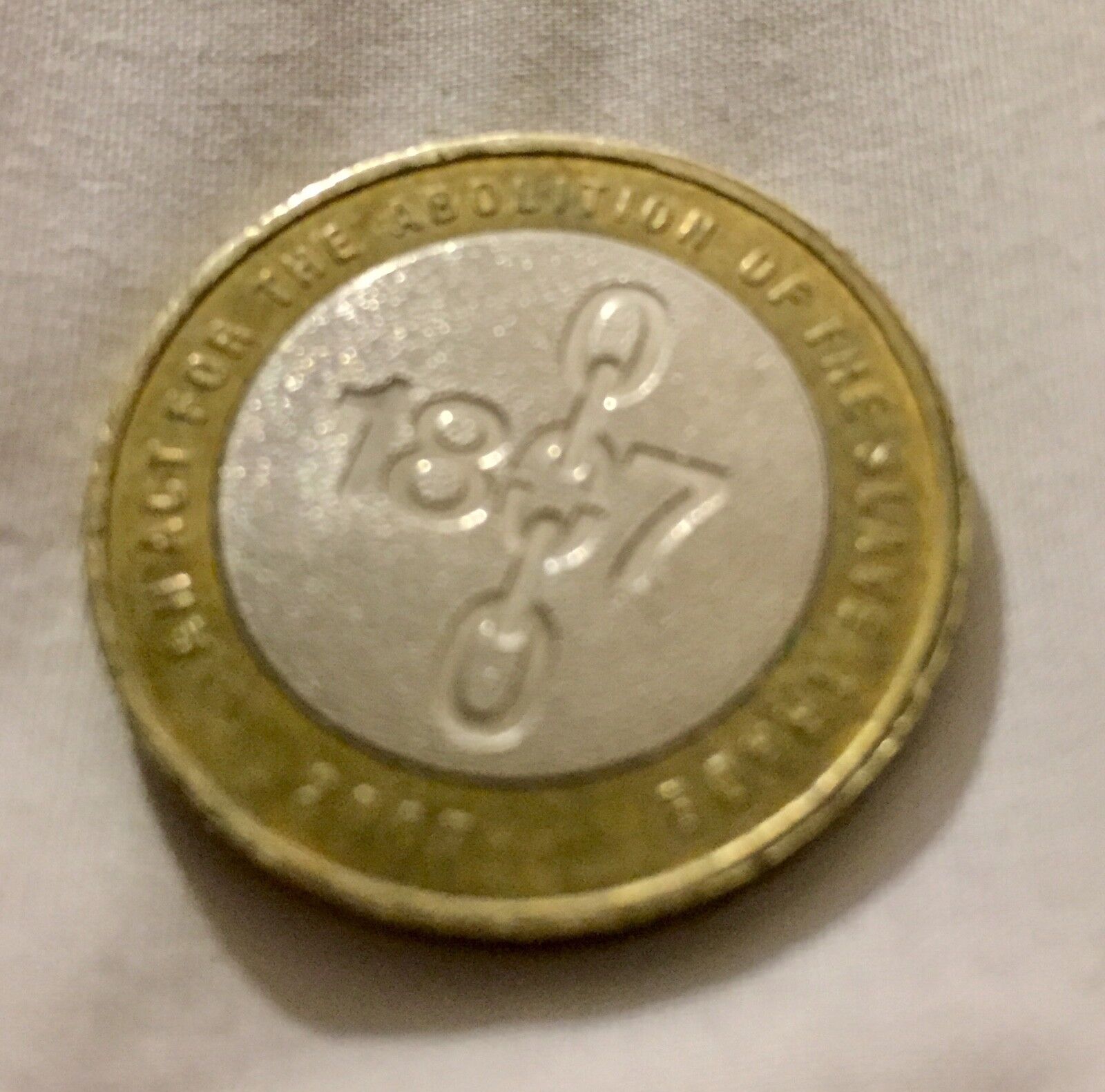 Abolition of Slave Trade £2 Coin