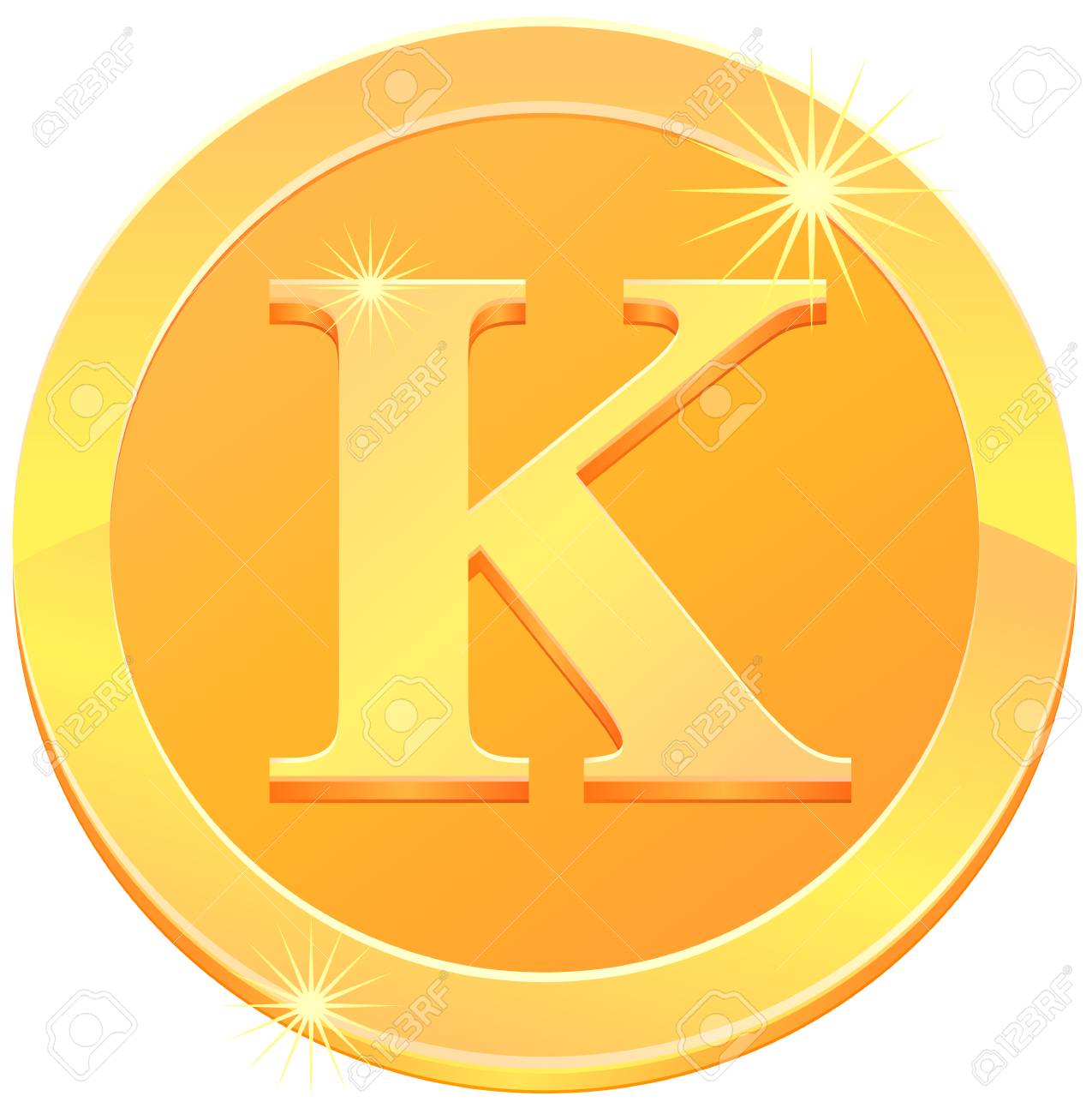 K Coin Photos, Images and Pictures