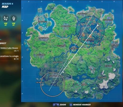 All Fortnite Season 4 Week 4 XP Coin Locations