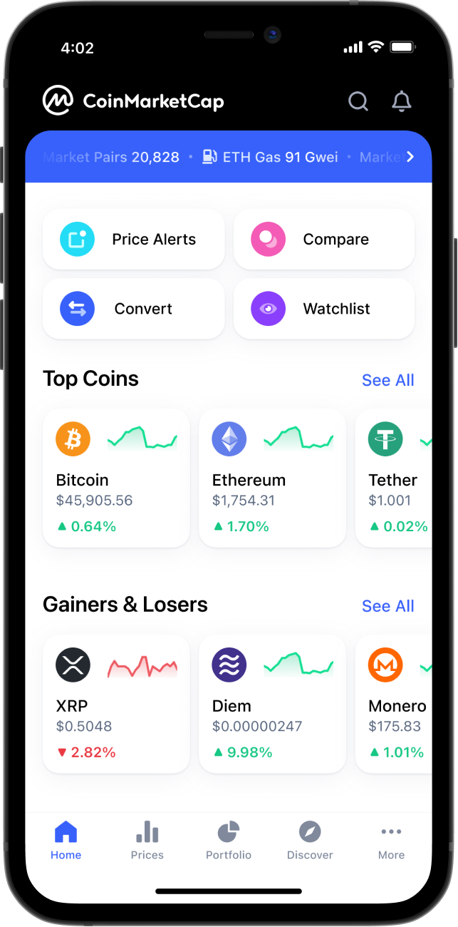 CoinMarketCap releases new mobile app on 5th anniversary – CryptoNinjas