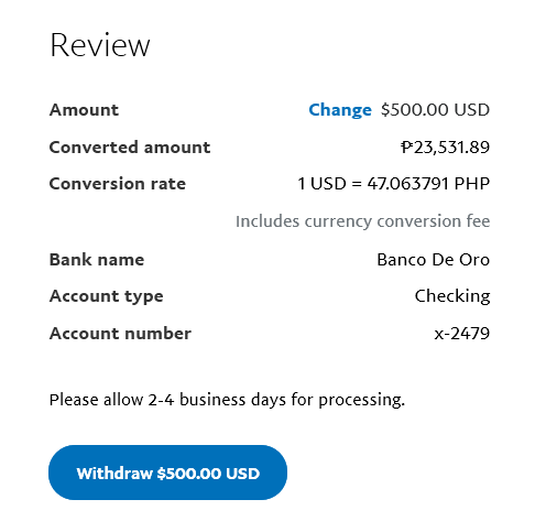 Paypal new currency conversion | Professional Microstock Forum