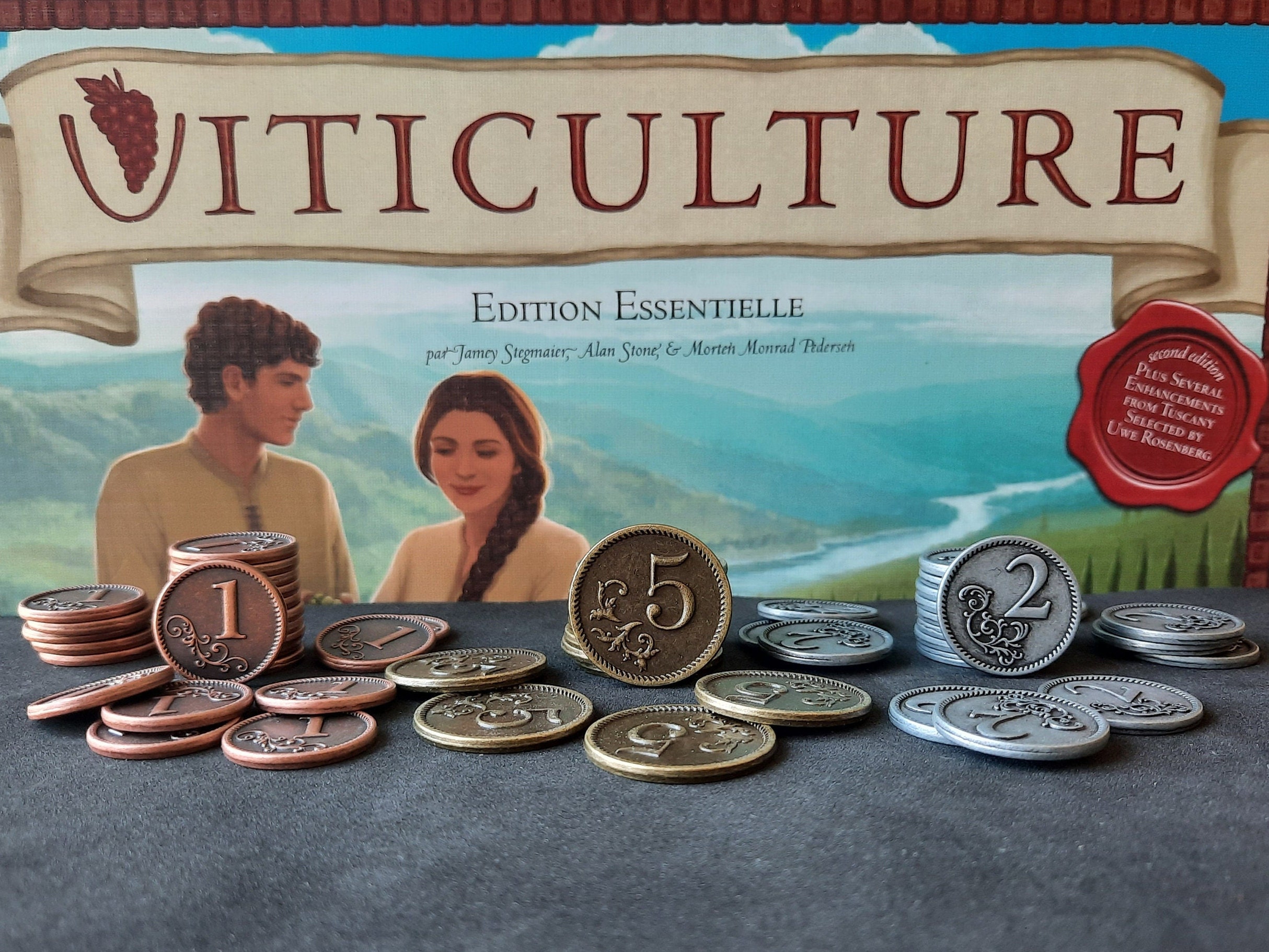 Viticulture: Metal Lira Coins (EN), 24,99 €