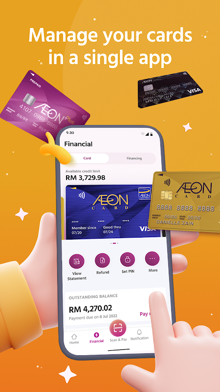 AEON Wallet Malaysia old version | Aptoide