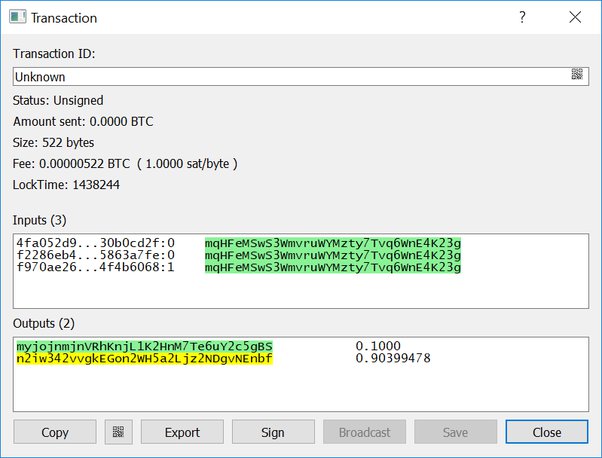 Solving unconfirmed Bitcoin transactions in Electrum - Data-Dive