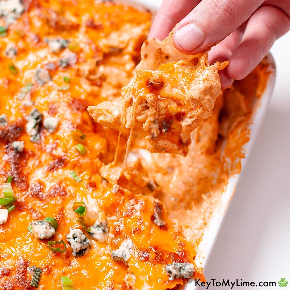 Fresh Gluten-Free Chicken Dips | Buffalo Dip & Caesar Dip