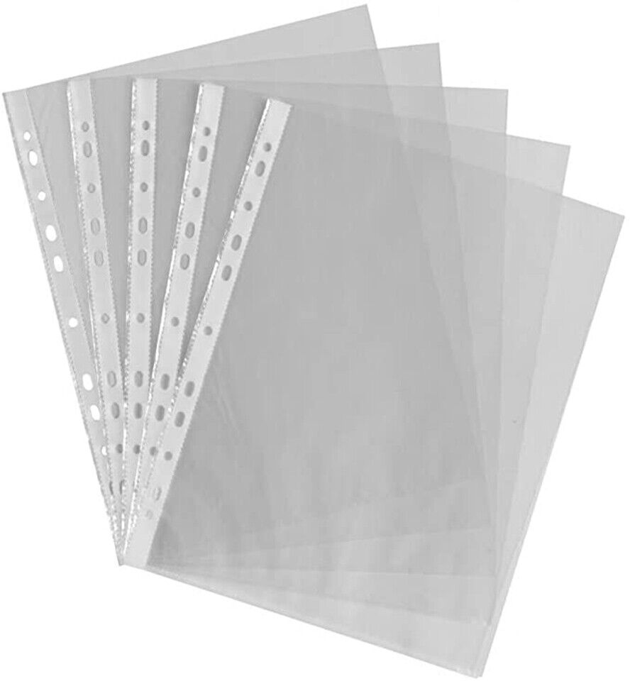 Plastic Punched Wallets (20 Pack)