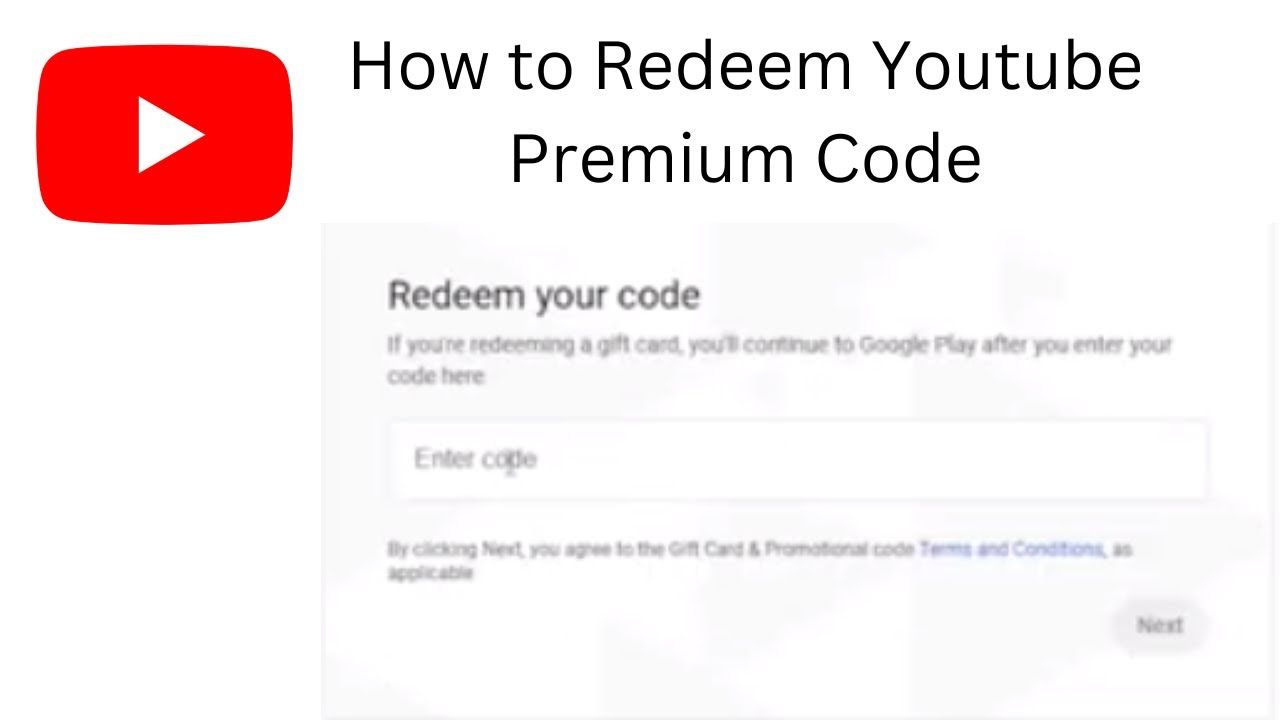 Redeem a YouTube gift card or code - YouTube Help