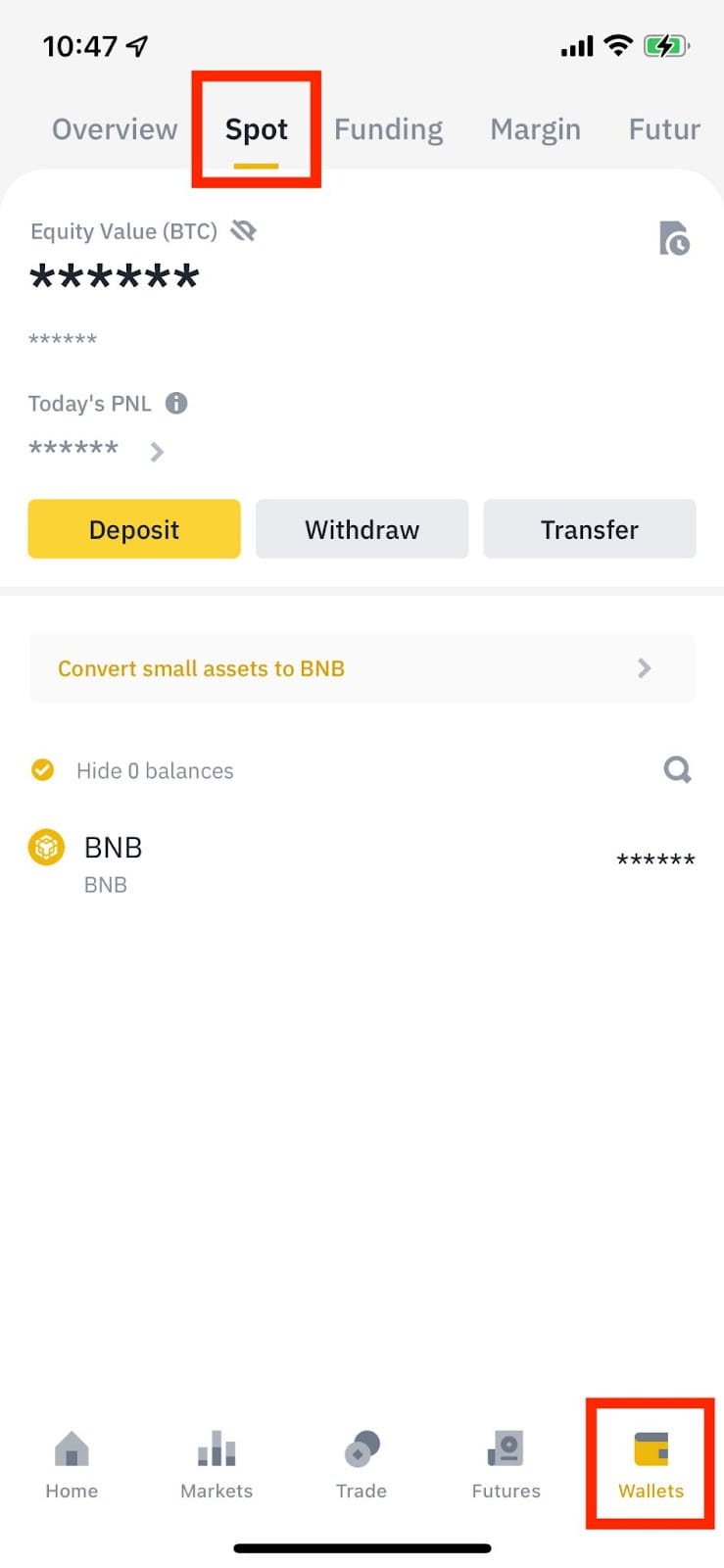 Transferred coins from Binance but it’s not appearing in my wallet - English - Trust Wallet