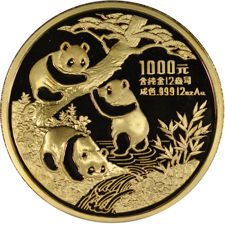 Chinese Gold Panda 12 oz | Golden Eagle Coins