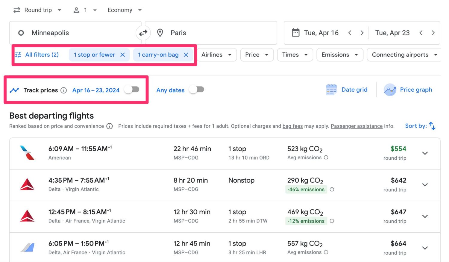 How to Set a Google Flights Price Alert & Other Flight Price Tracker Tips in - The Vacationer