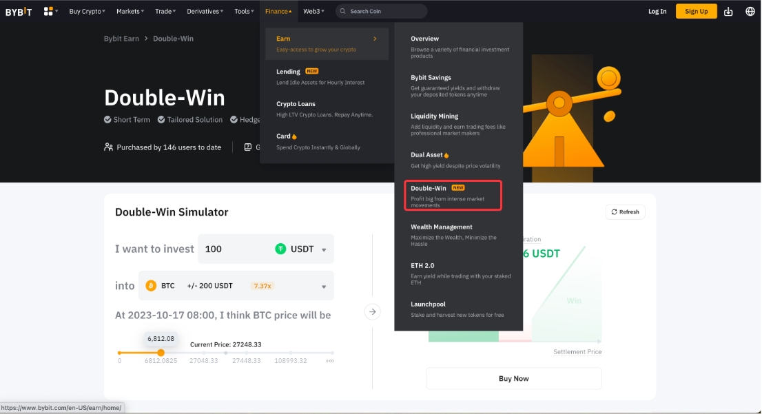 Bybit launches Double-Win, a revolutionary buying and selling software - 11 TODAY