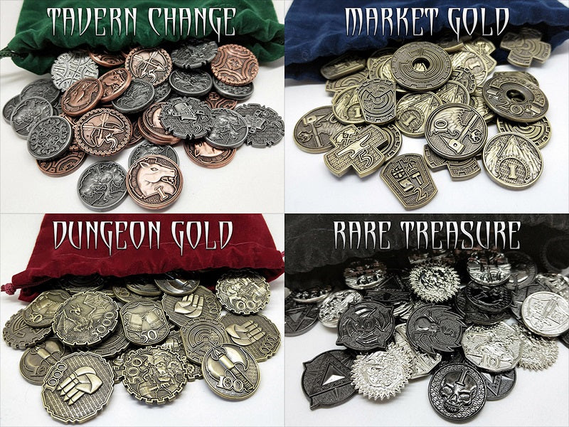 Fantasy Coins - Dungeon Floor 10 Value – The Broken Token