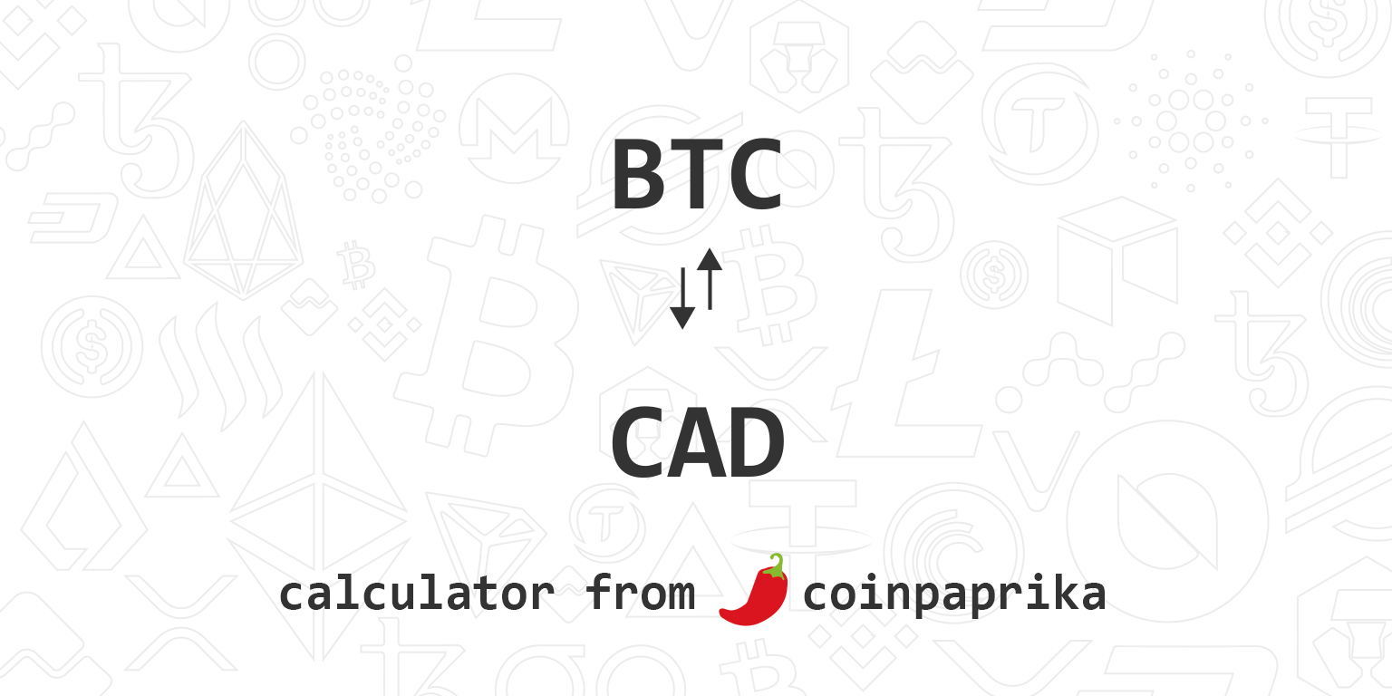 BTC to CAD | Convert Bitcoin to Canadian Dollar | OKX