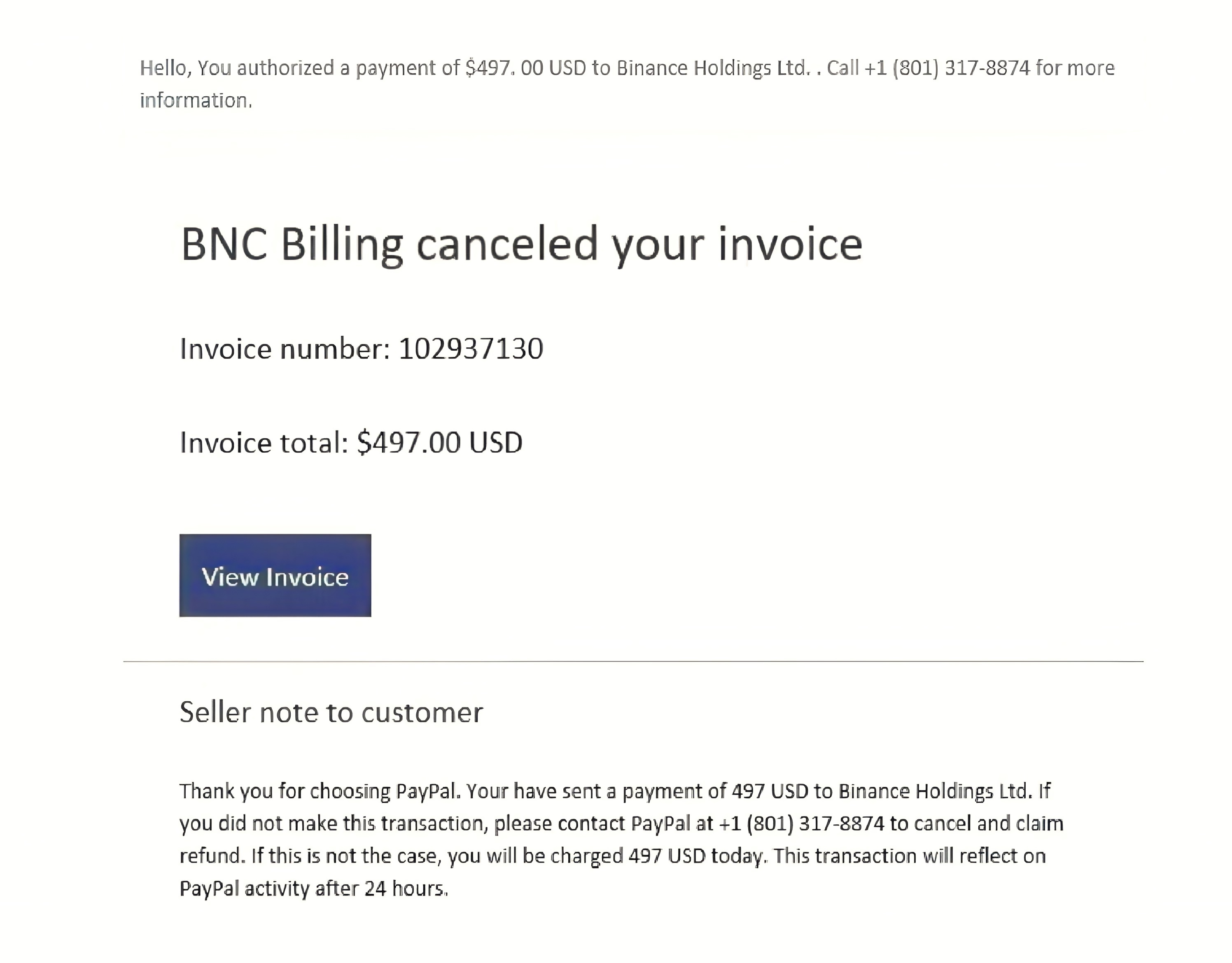 Did you get an unexpected invoice from PayPal? It’s a scam