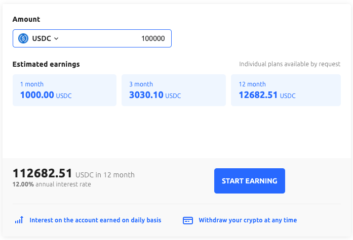 Crypto Compound Interest Calculator - APY Staking