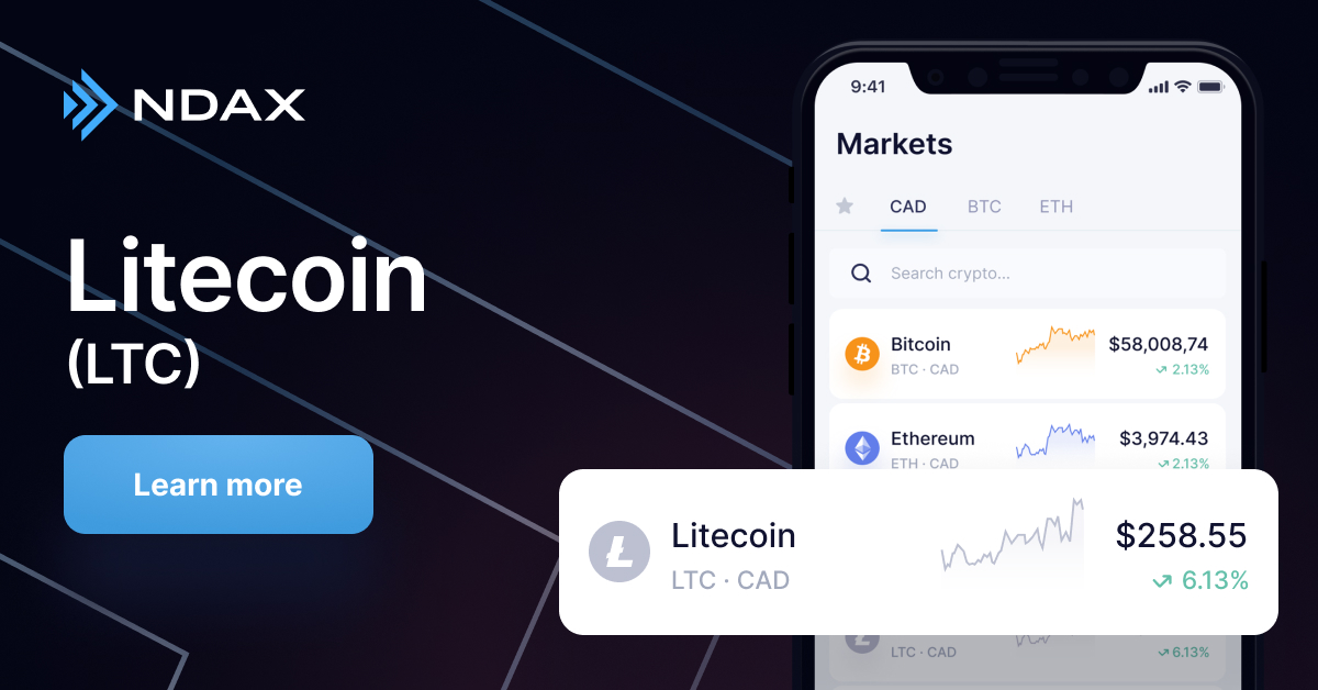 Litecoin (LTC) Price CAD | News, Trends & Charts | Bitbuy