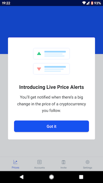 Cryptocurrency Alerting - An App for Bitcoin, Crypto & Stock Alerts