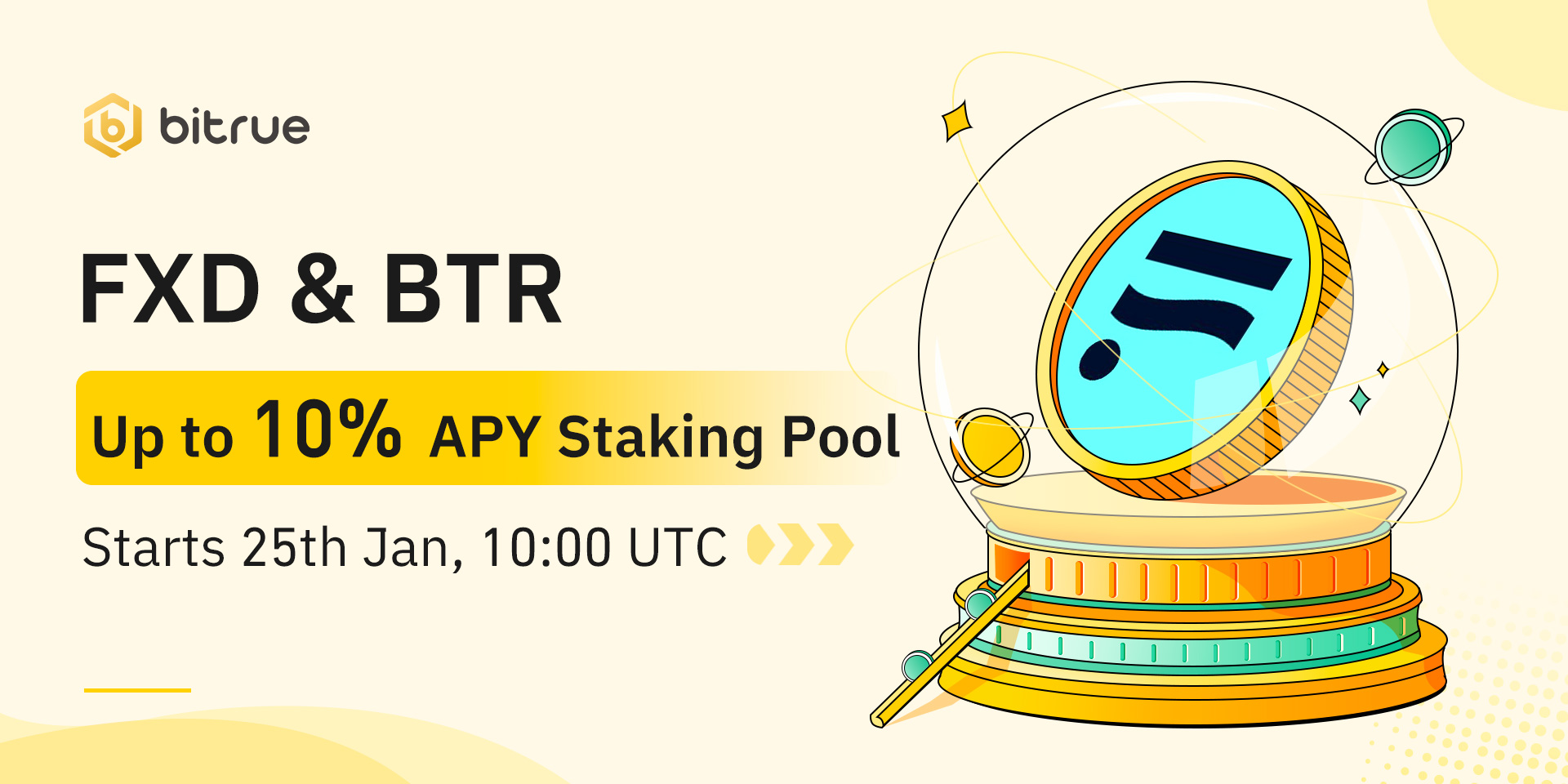 Stake [COIN] and BTR to Earn Staking Rewards | Bitrue