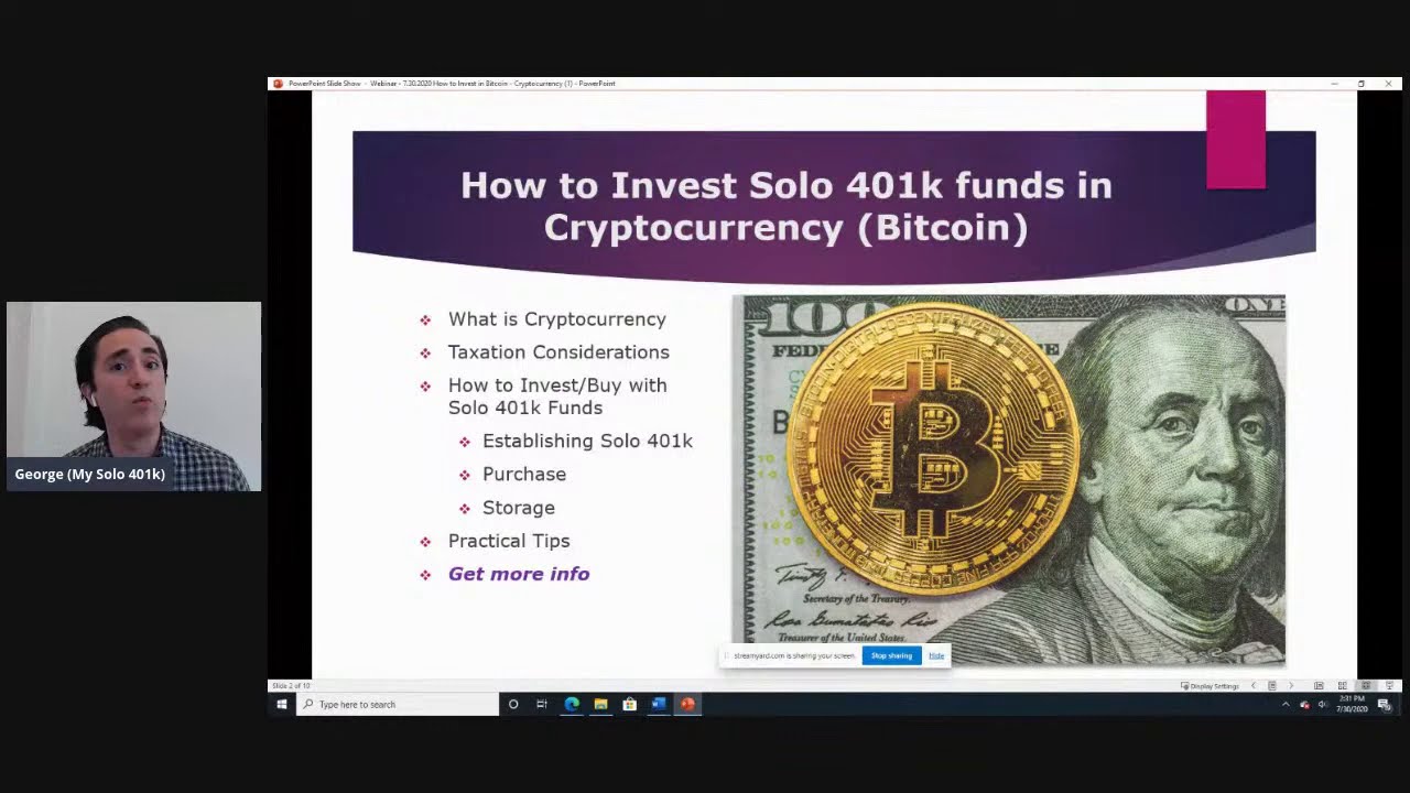 Frequently Asked Questions - Crypto In the Solo k - Solo k