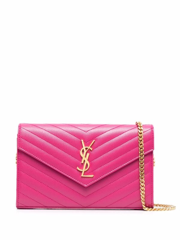 Bag Review: Yves Saint Laurent Monogram Wallet On Chain – Becca Luna