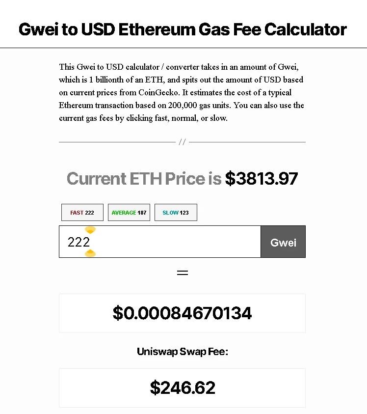 Convert 1 GAS to ETH - Gas to Ethereum Converter | CoinCodex