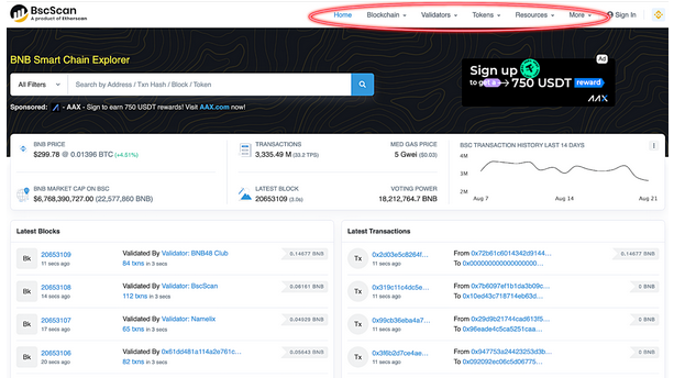 BNB (BNB) Token Analytics | Ethereum Mainnet | Bitquery