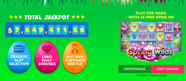 Best Crypto Slots Bonus Codes for Claim Crypto Slots Free Spins, No Deposit Promos, and More