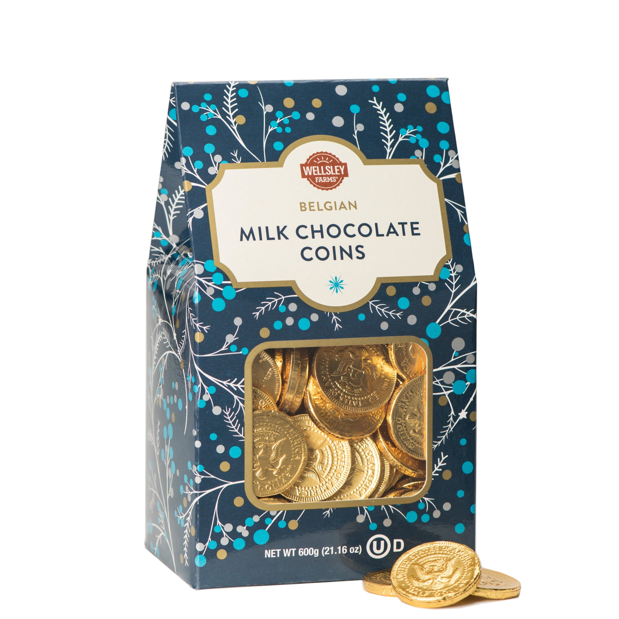 Gold Milk Chocolate Coins 1kg Bag | Sweets Shop UK